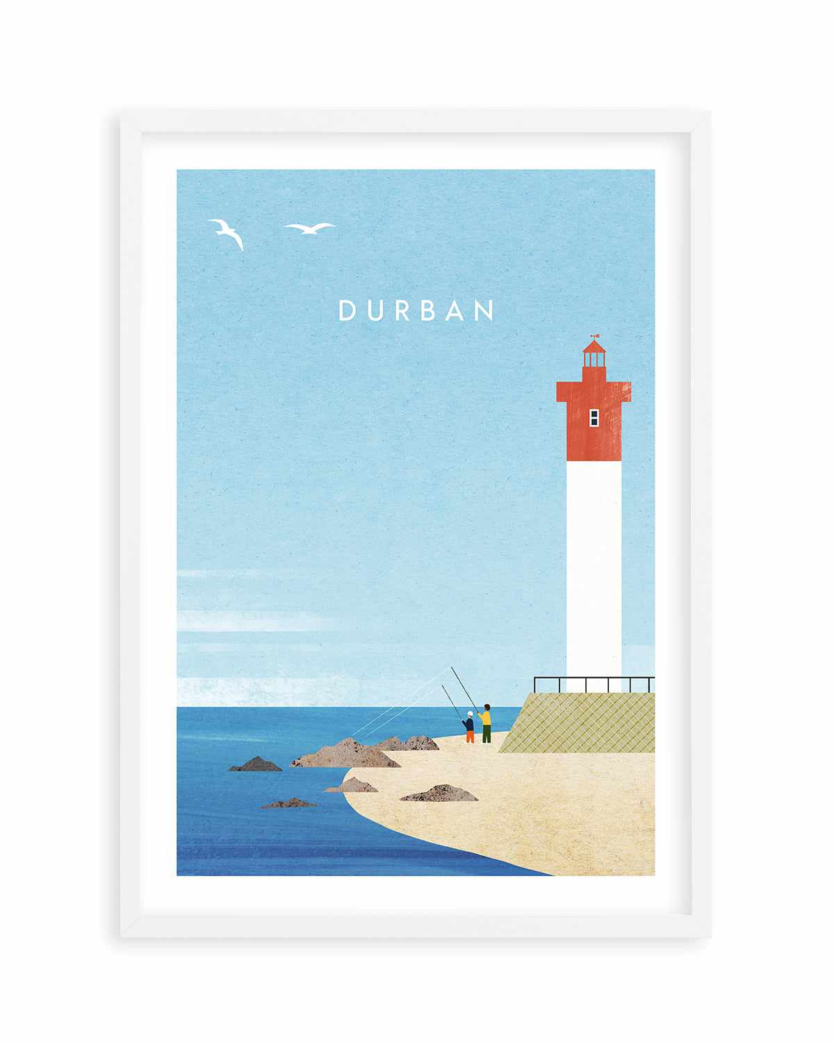 Durban by Henry Rivers Art Print