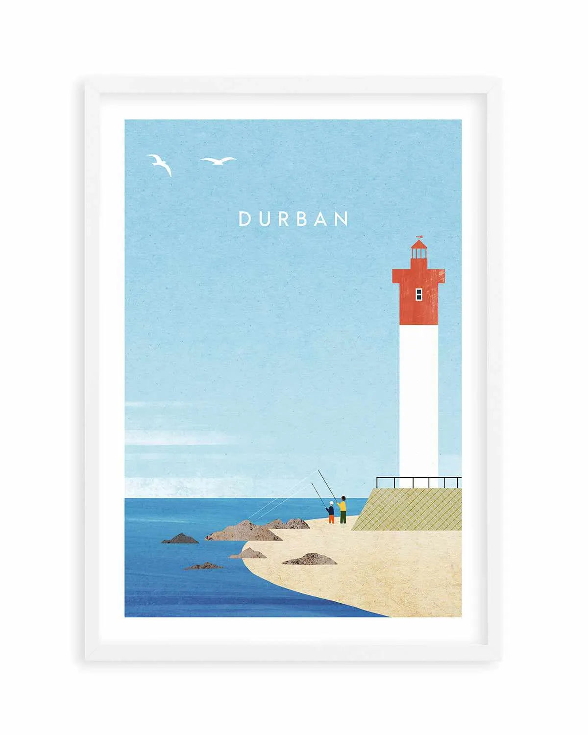 Durban by Henry Rivers Art Print from Olive et Oriel where you can shop wallpaper and artworks online