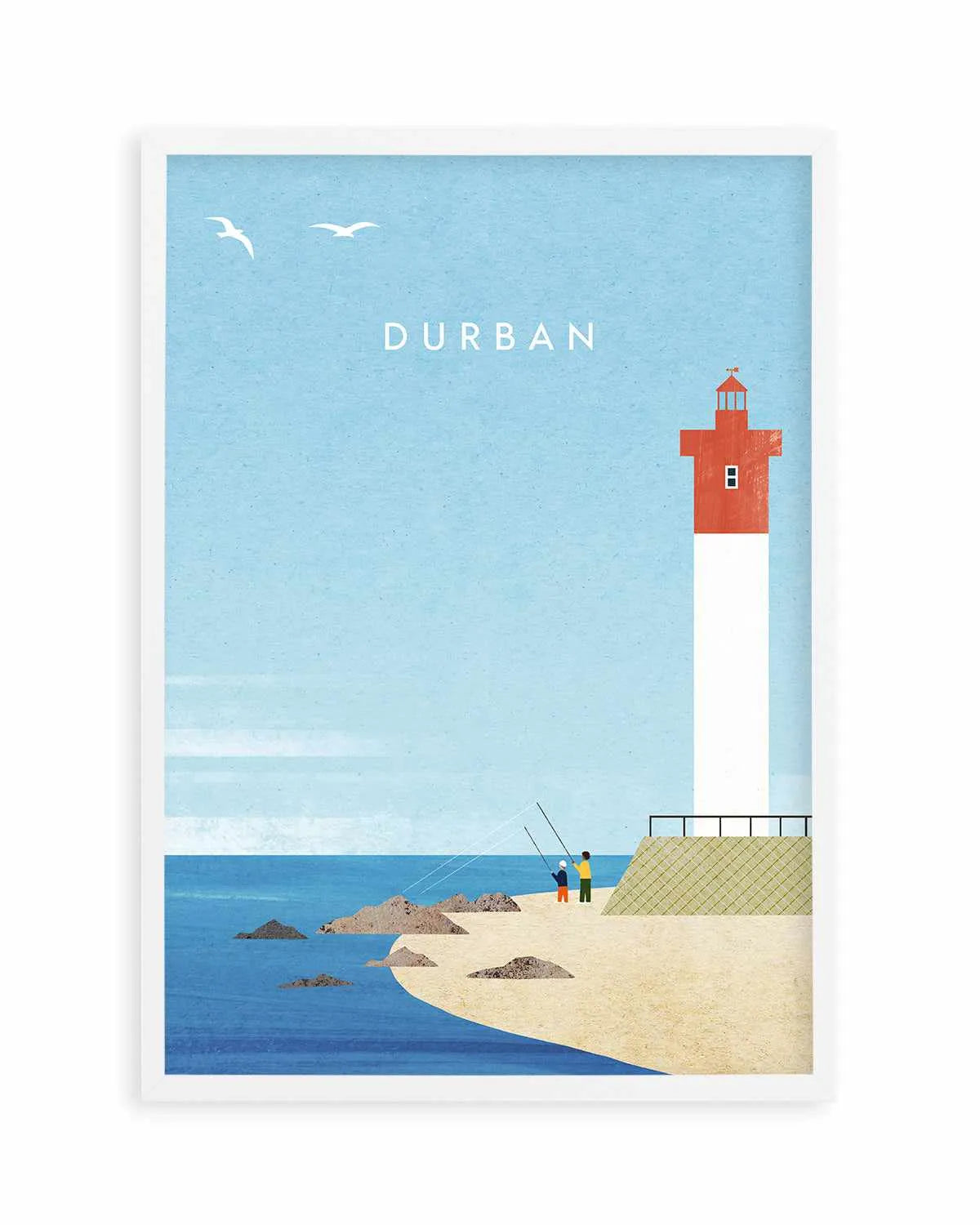 Durban by Henry Rivers Art Print from Olive et Oriel where you can shop wallpaper and artworks online