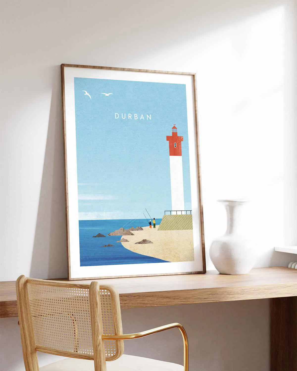 Durban by Henry Rivers Art Print from Olive et Oriel where you can shop wallpaper and artworks online