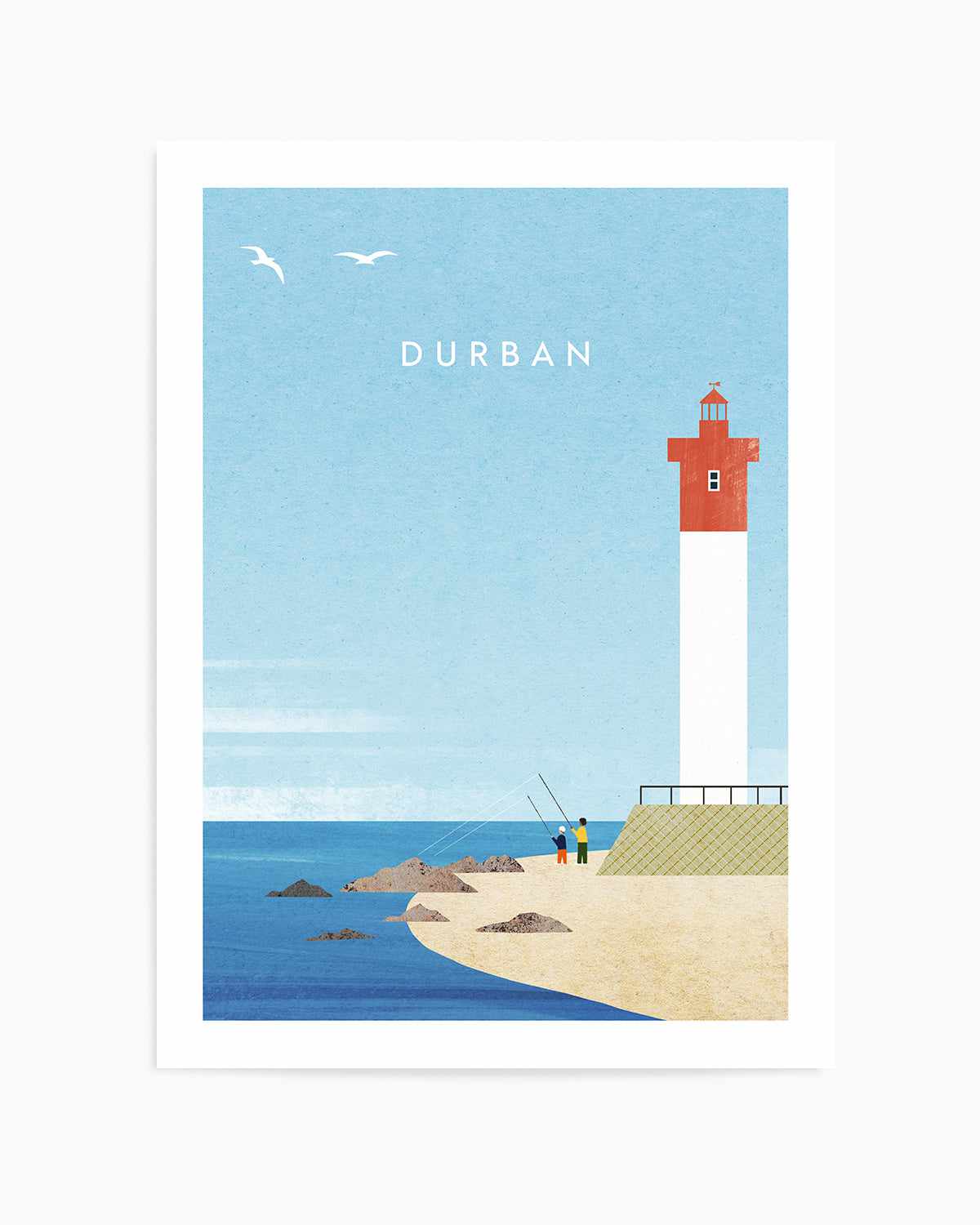 Durban by Henry Rivers Art Print