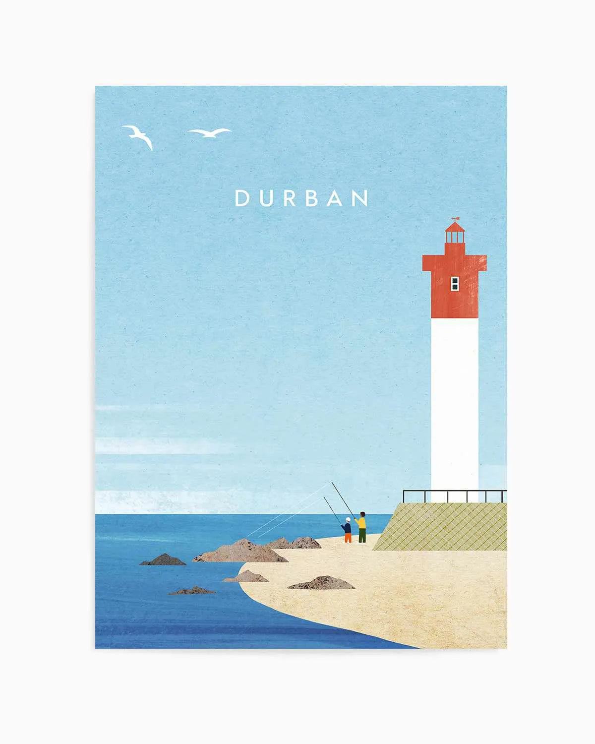Durban by Henry Rivers Art Print from Olive et Oriel where you can shop wallpaper and artworks online