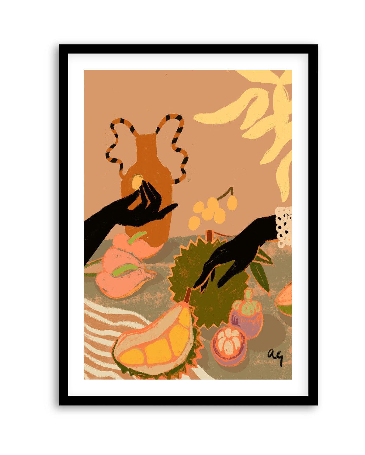 Durian Please by Arty Guava | Art Print from Olive et Oriel where you can shop wallpaper and artworks online
