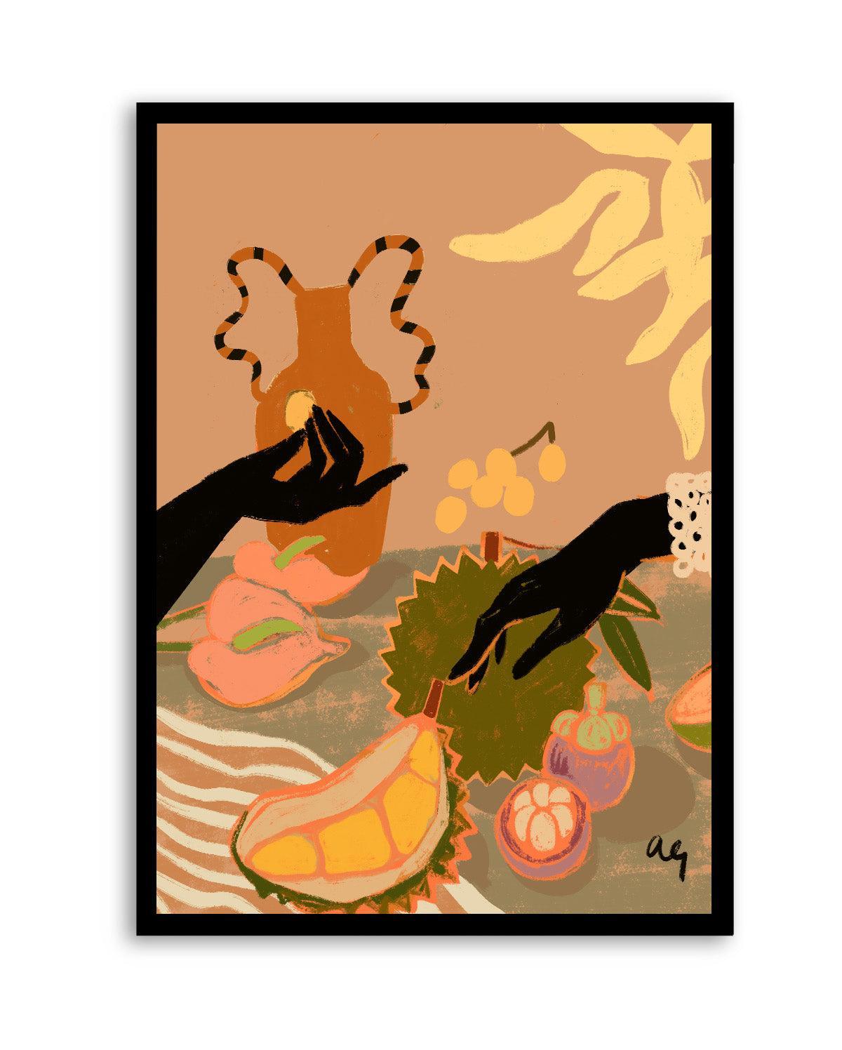 Durian Please by Arty Guava | Art Print from Olive et Oriel where you can shop wallpaper and artworks online