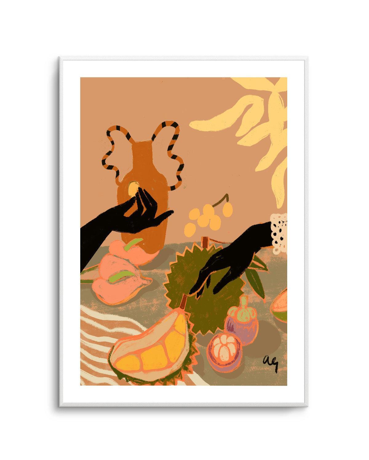 Durian Please by Arty Guava | Art Print from Olive et Oriel where you can shop wallpaper and artworks online