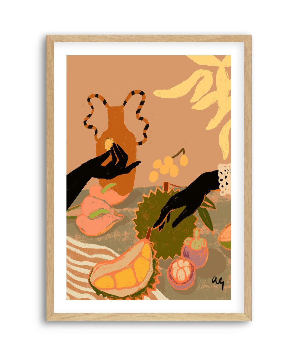 Durian Please by Arty Guava | Art Print from Olive et Oriel where you can shop wallpaper and artworks online