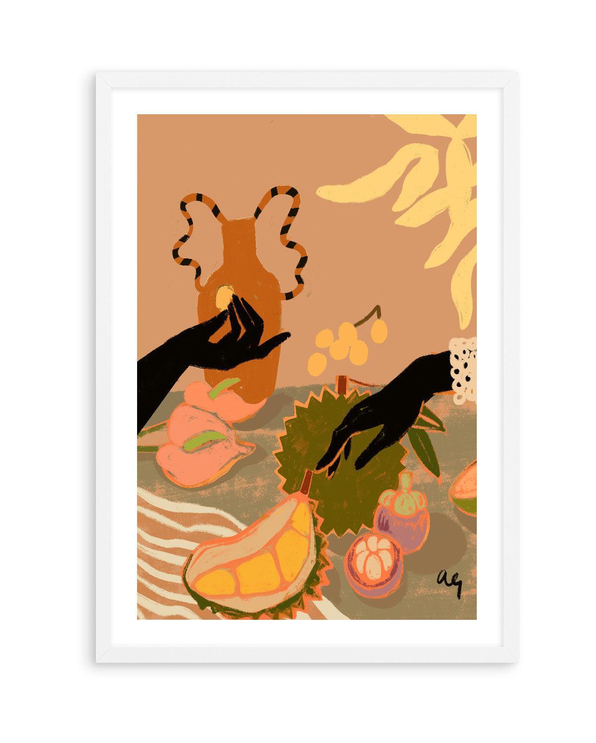Durian Please by Arty Guava | Art Print from Olive et Oriel where you can shop wallpaper and artworks online