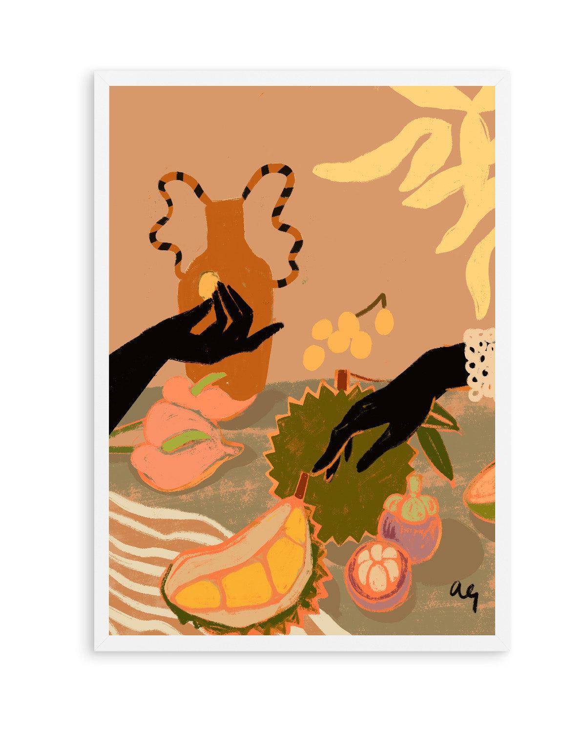 Durian Please by Arty Guava | Art Print from Olive et Oriel where you can shop wallpaper and artworks online