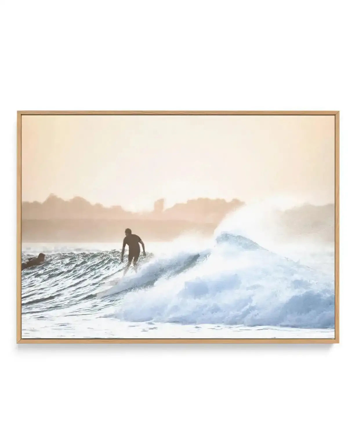 Dusk Waves, The Pass | Framed Canvas-CANVAS-You can shop wall art online with Olive et Oriel for everything from abstract art to fun kids wall art. Our beautiful modern art prints and canvas art are available from large canvas prints to wall art paintings and our proudly Australian artwork collection offers only the highest quality framed large wall art and canvas art Australia - You can buy fashion photography prints or Hampton print posters and paintings on canvas from Olive et Oriel and have 