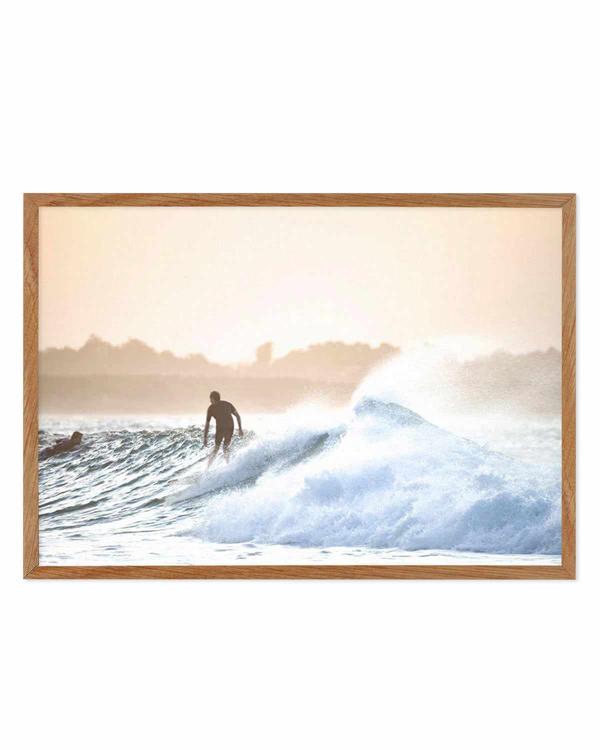 Dusk Waves, The Pass Art Print