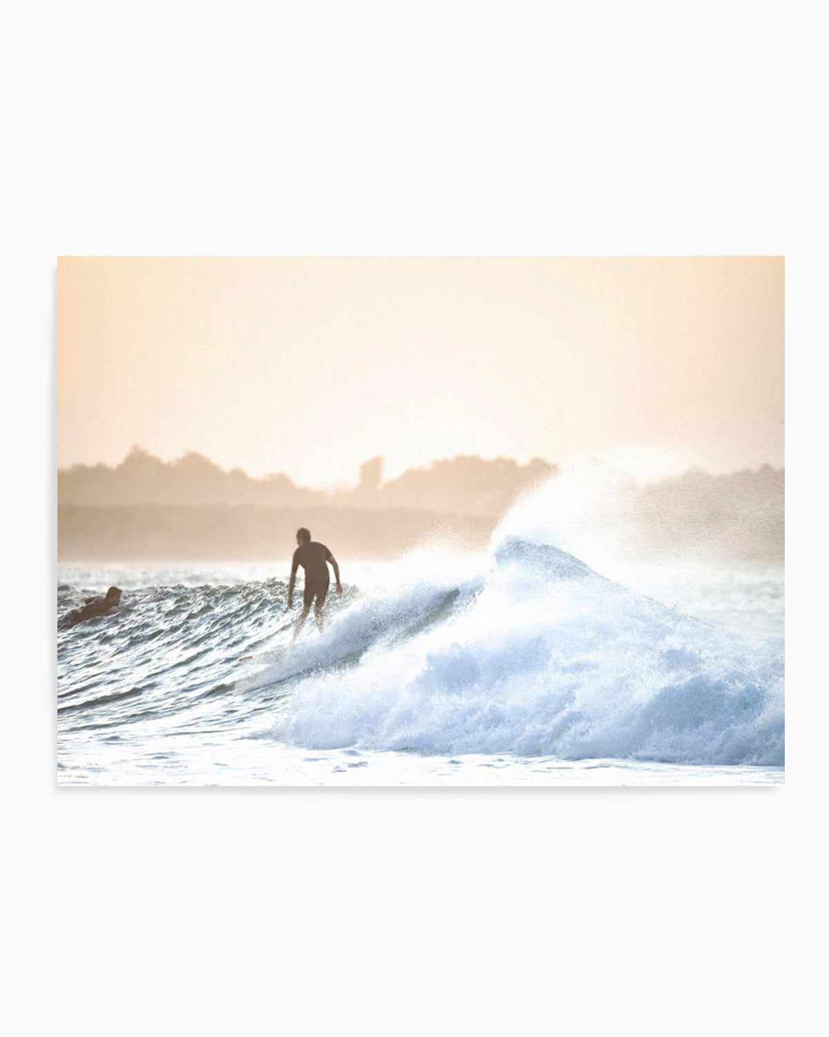 Dusk Waves, The Pass Art Print