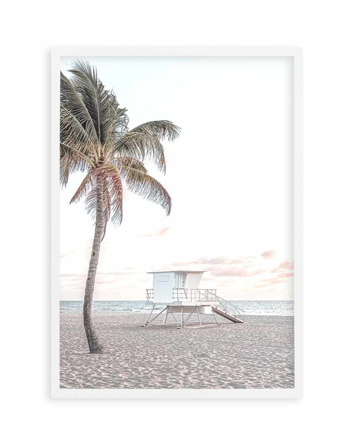 Dusk at Palm Cove Art Print