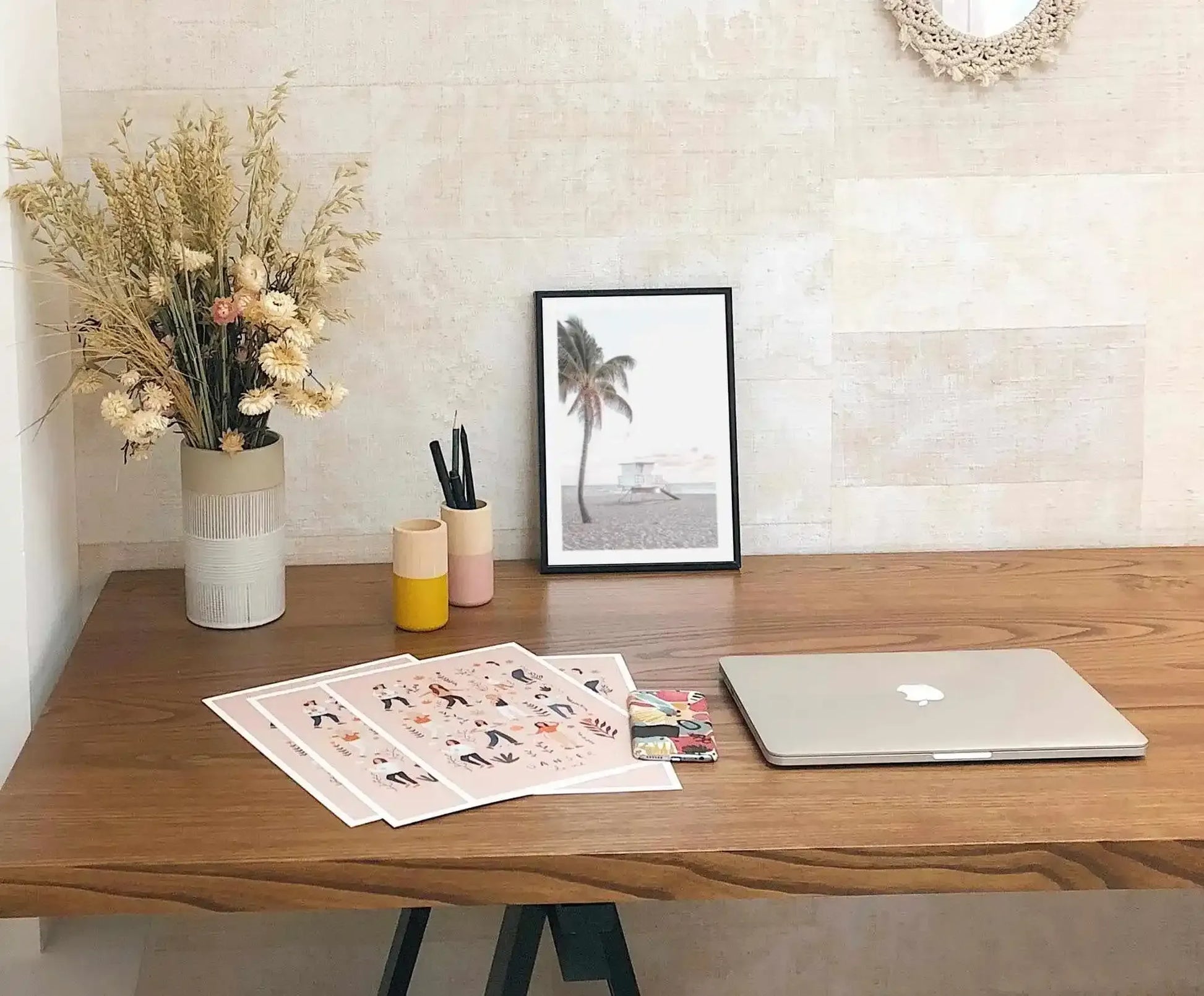 Dusk at Palm Cove Art Print-PRINT-Olive et Oriel-Olive et Oriel-Buy-Australian-Art-Prints-Online-with-Olive-et-Oriel-Your-Artwork-Specialists-Austrailia-Decorate-With-Coastal-Photo-Wall-Art-Prints-From-Our-Beach-House-Artwork-Collection-Fine-Poster-and-Framed-Artwork