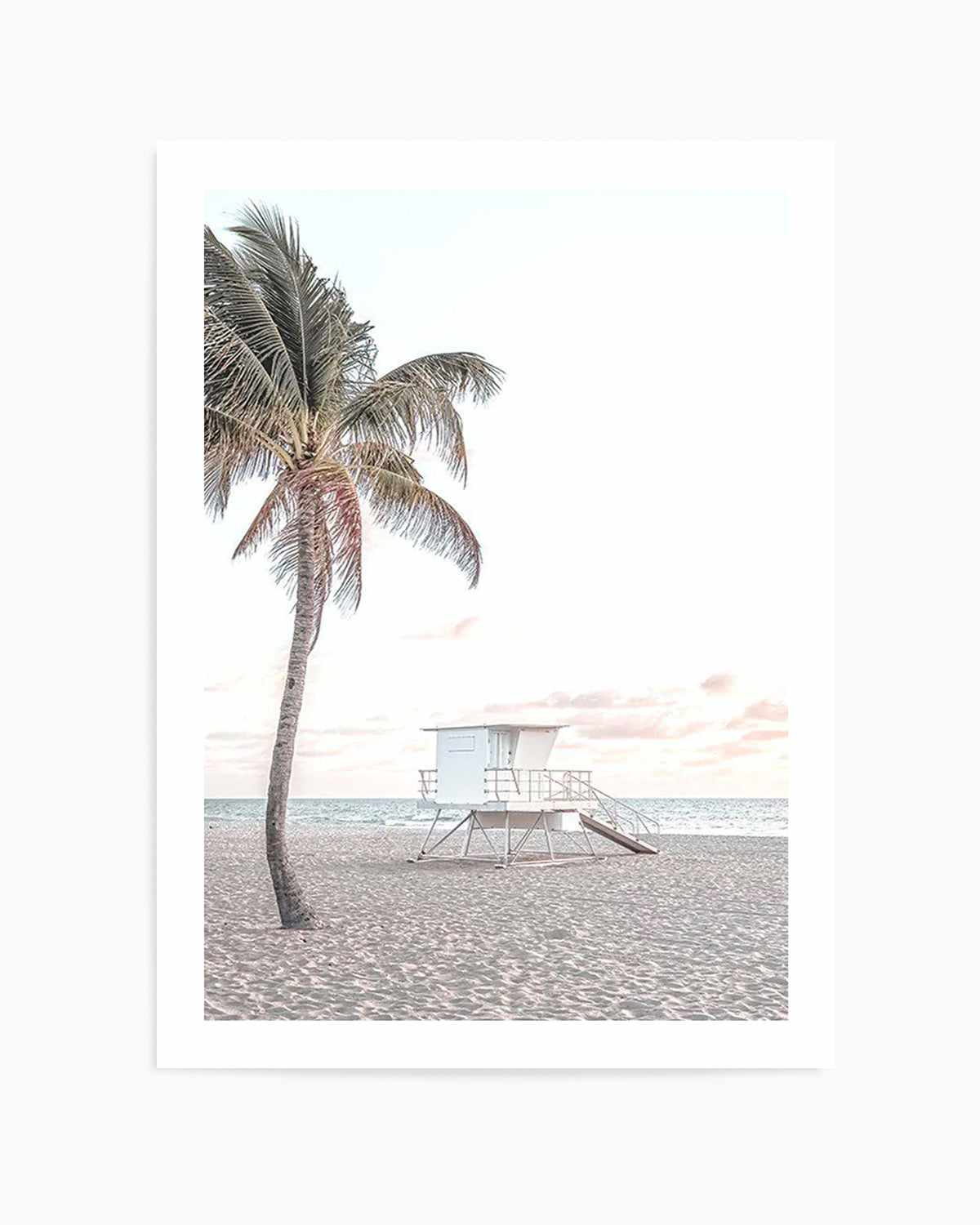 Dusk at Palm Cove Art Print