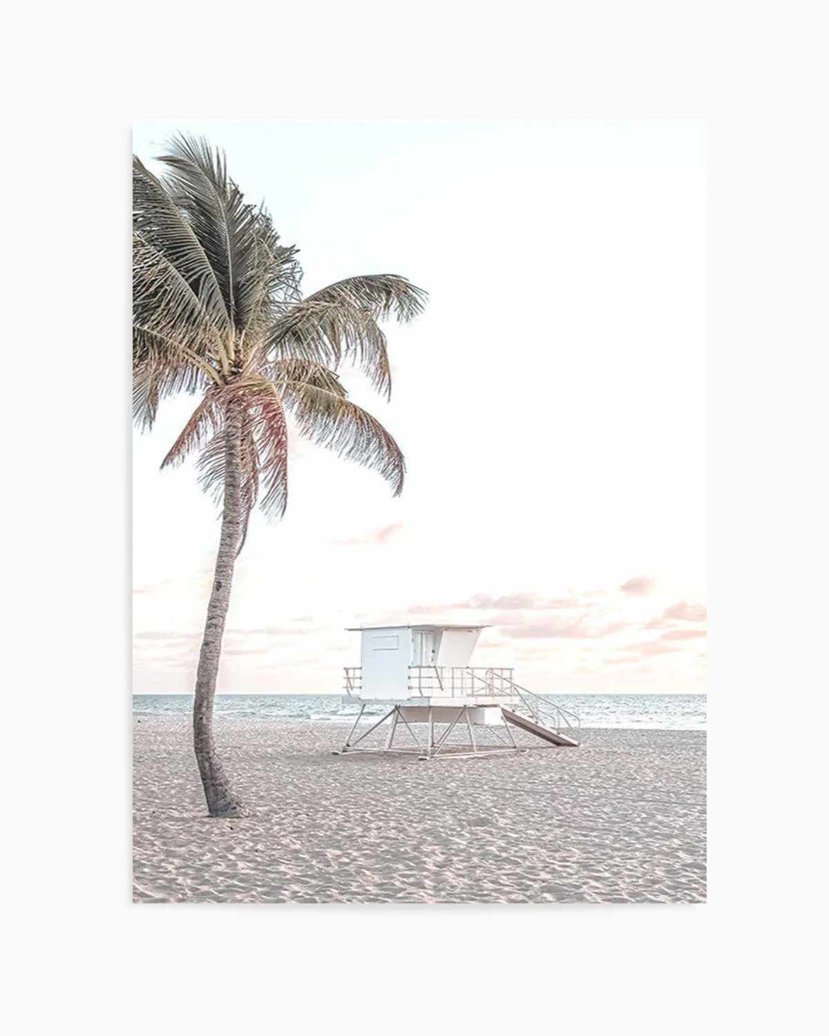 Dusk at Palm Cove Art Print