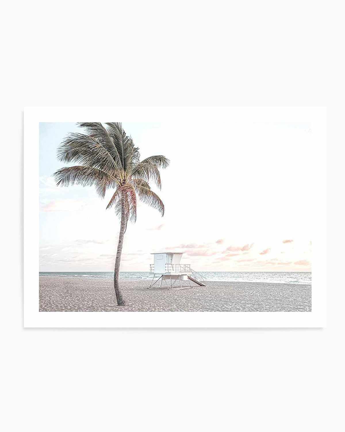 Dusk at Palm Cove | LS Art Print