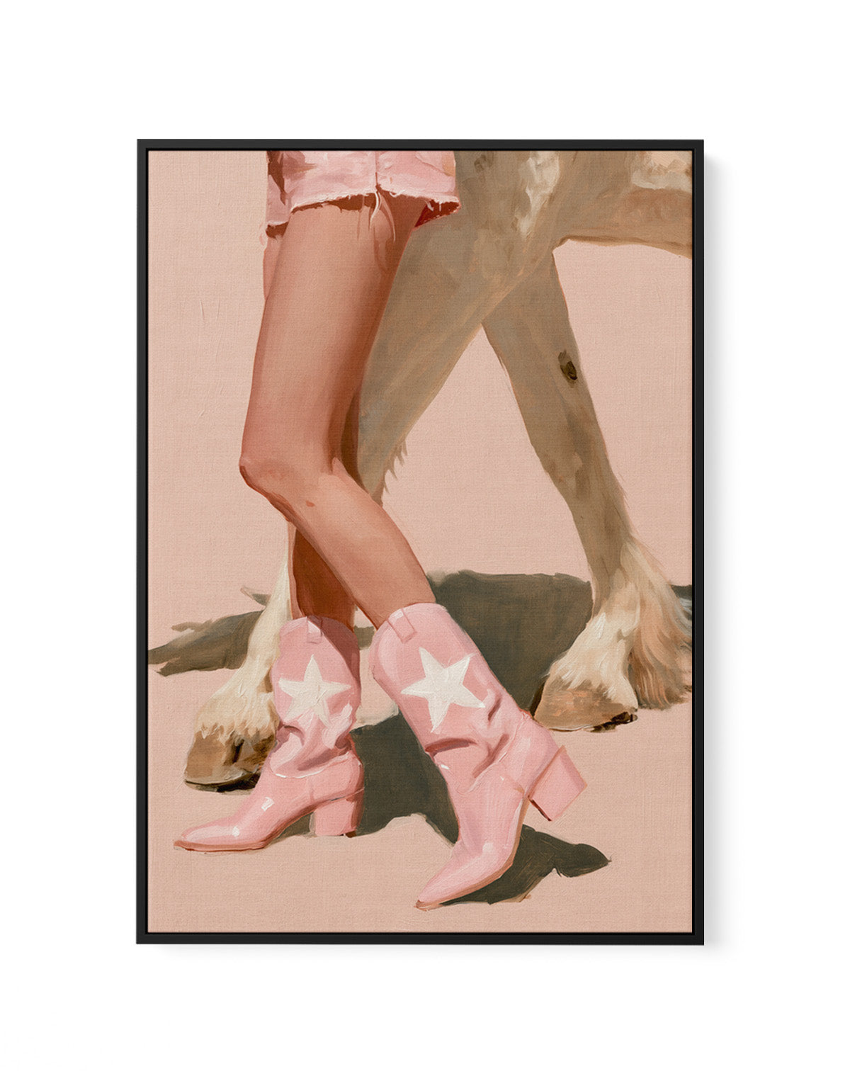 Dust & Devotion | Framed Canvas Art Print
