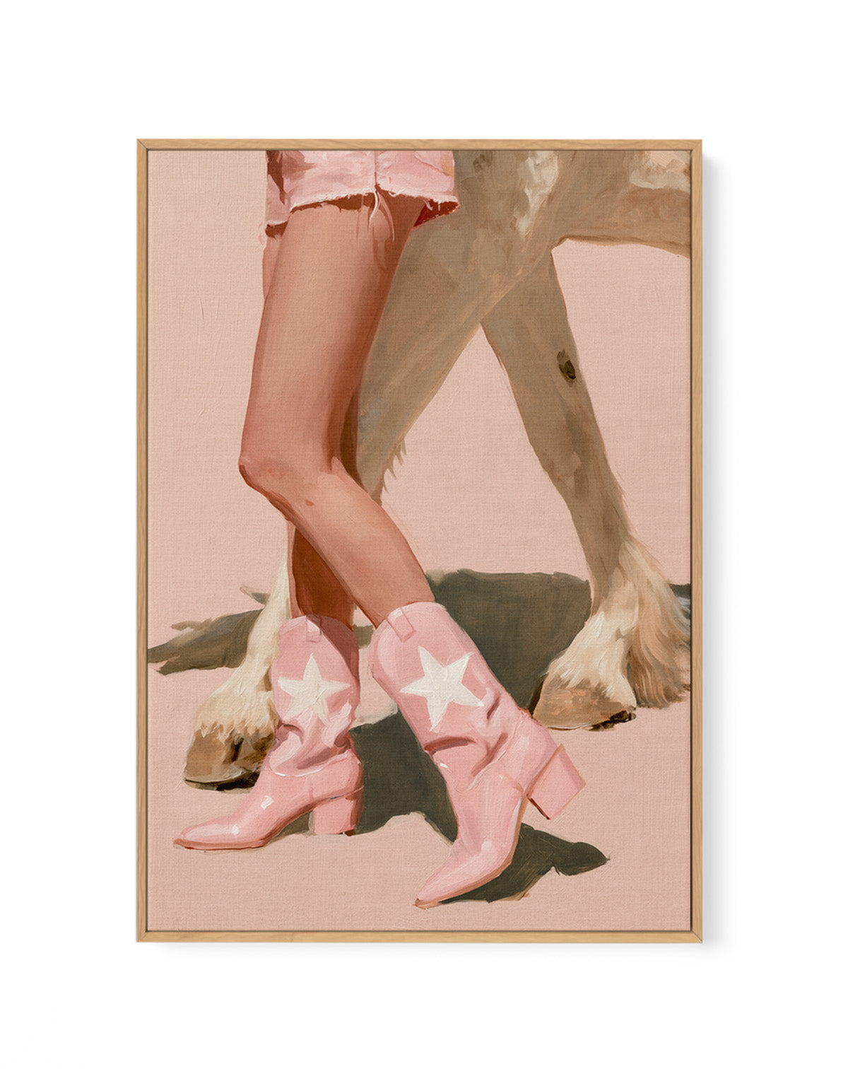 Dust & Devotion | Framed Canvas Art Print