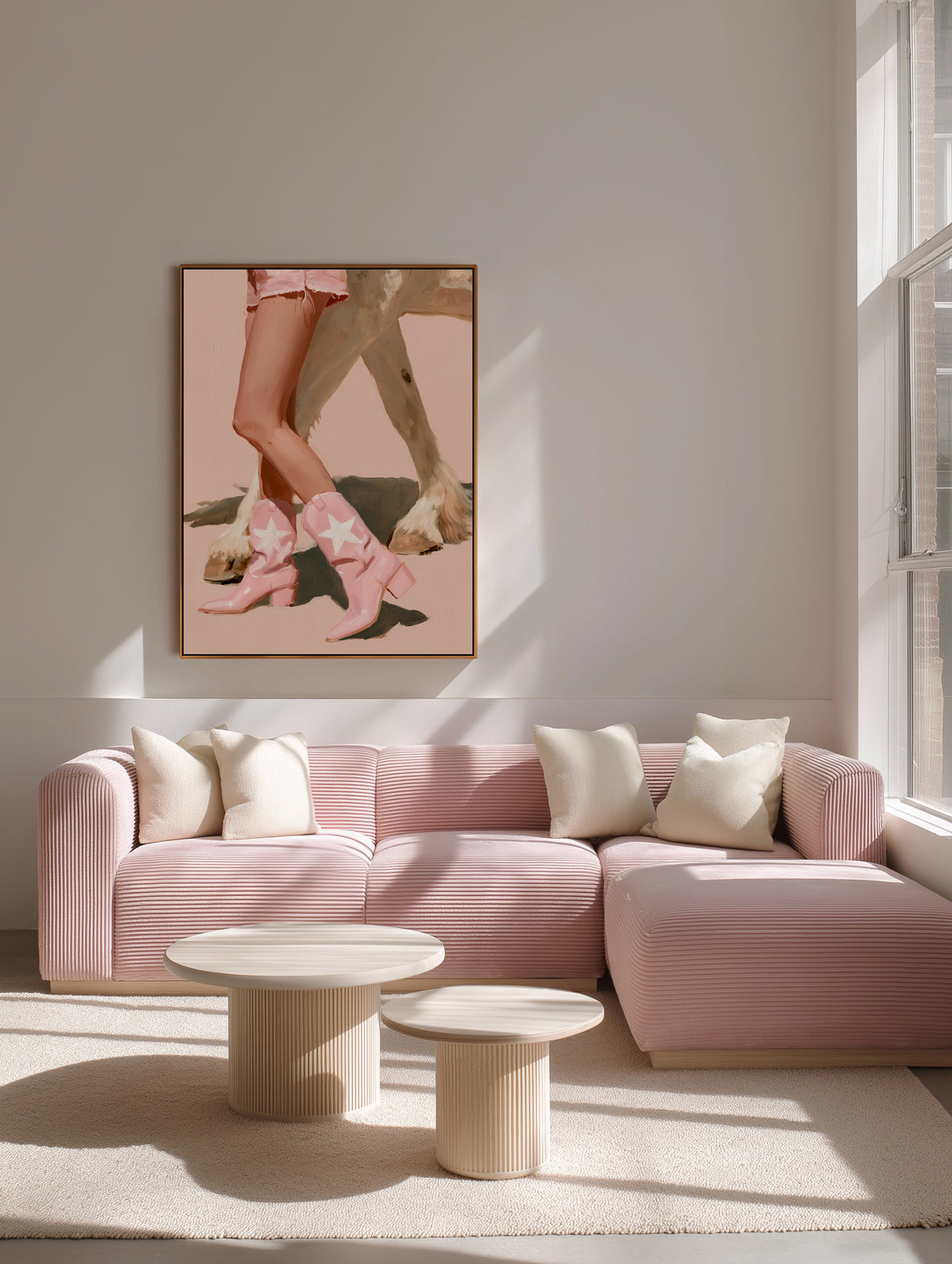 Dust & Devotion | Framed Canvas Art Print