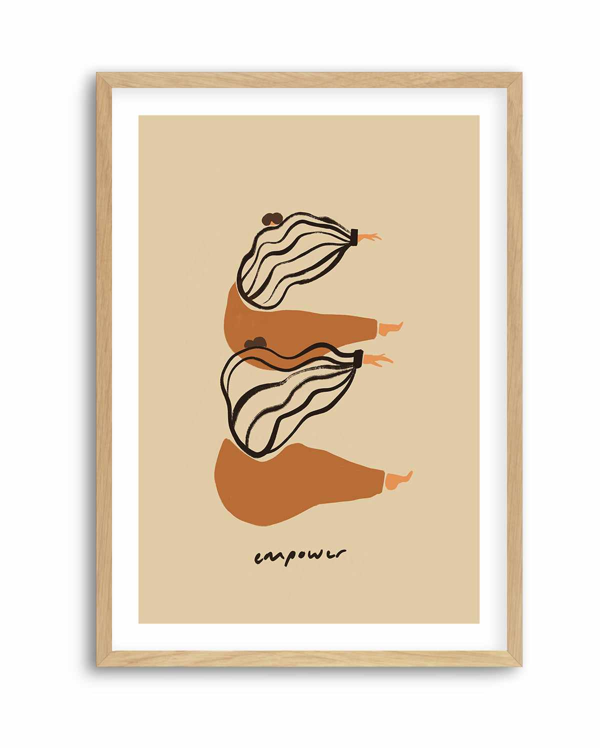 E by Arty Guava | Art Print