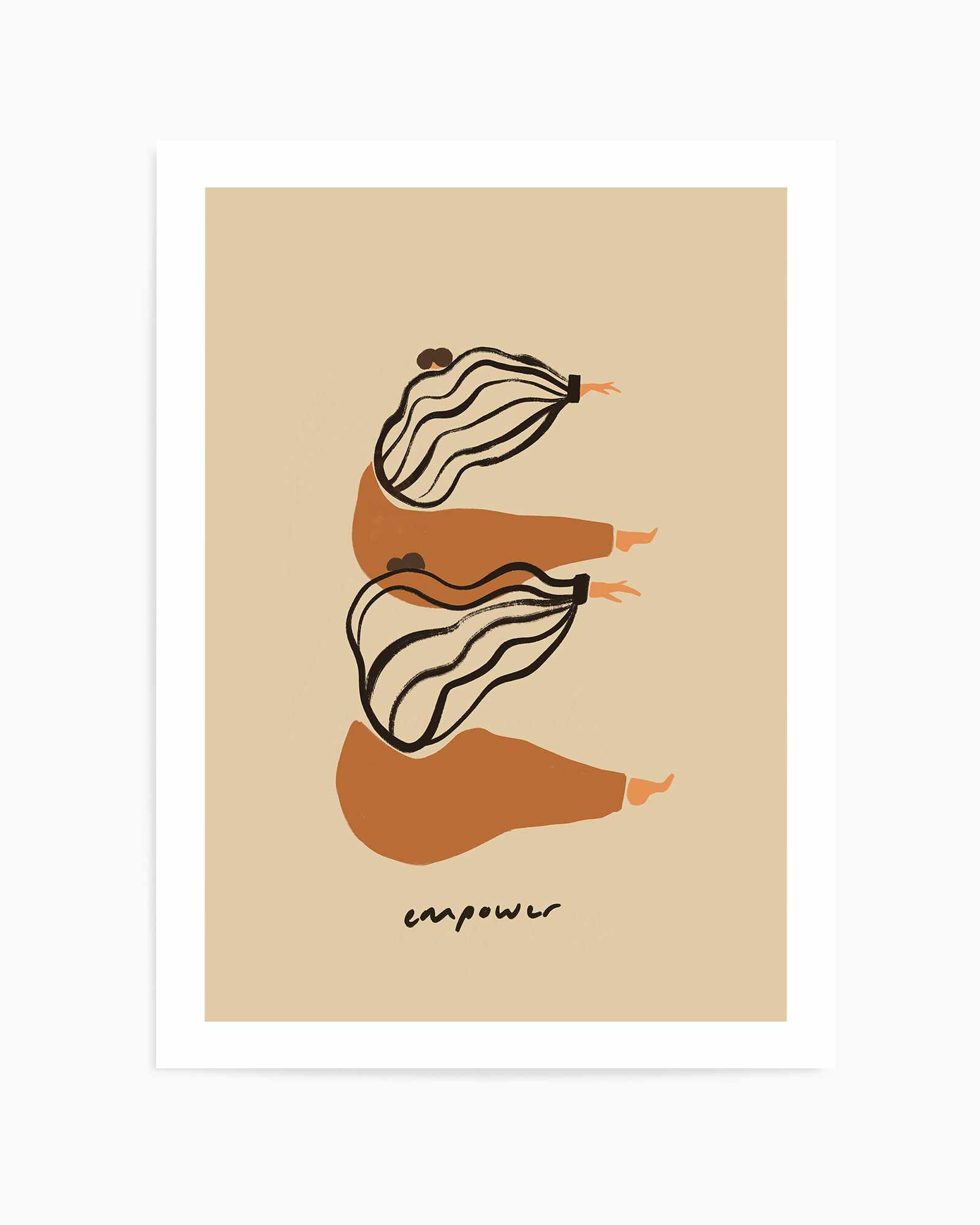 E by Arty Guava | Art Print