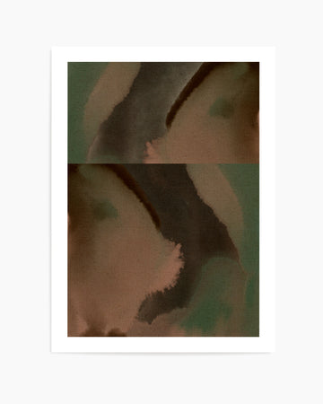 Emotional Currents 4 by Shatha Al Dafai | Art Print