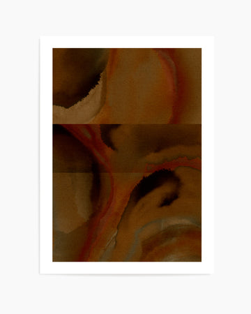 Emotional Currents 1 by Shatha Al Dafai | Art Print