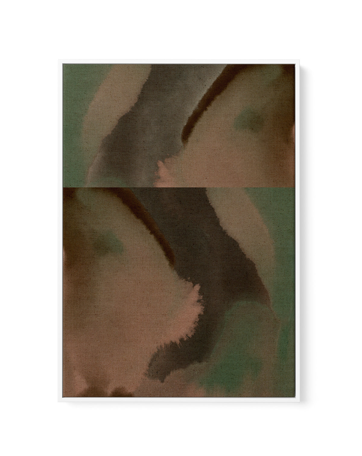 Emotional Currents 4 by Shatha Al Dafai | Framed Canvas Art Print