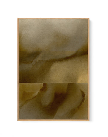 Emotional Currents 3 by Shatha Al Dafai | Framed Canvas Art Print