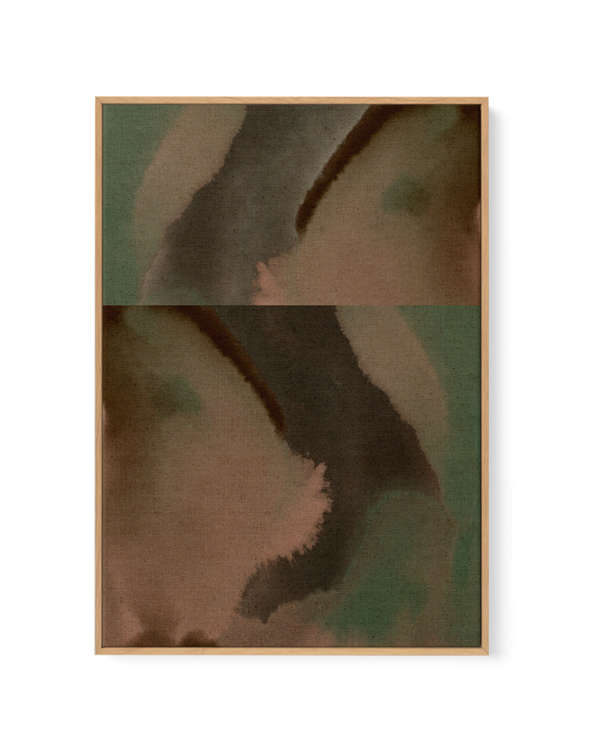 Emotional Currents 4 by Shatha Al Dafai | Framed Canvas Art Print