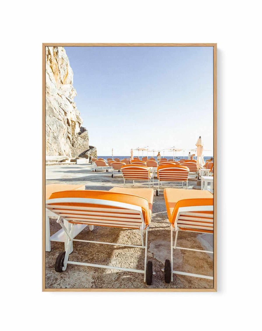 Early Access, Positano by Teigan Geercke | Framed Canvas Art Print from Olive et Oriel where you can shop wallpaper and artworks online