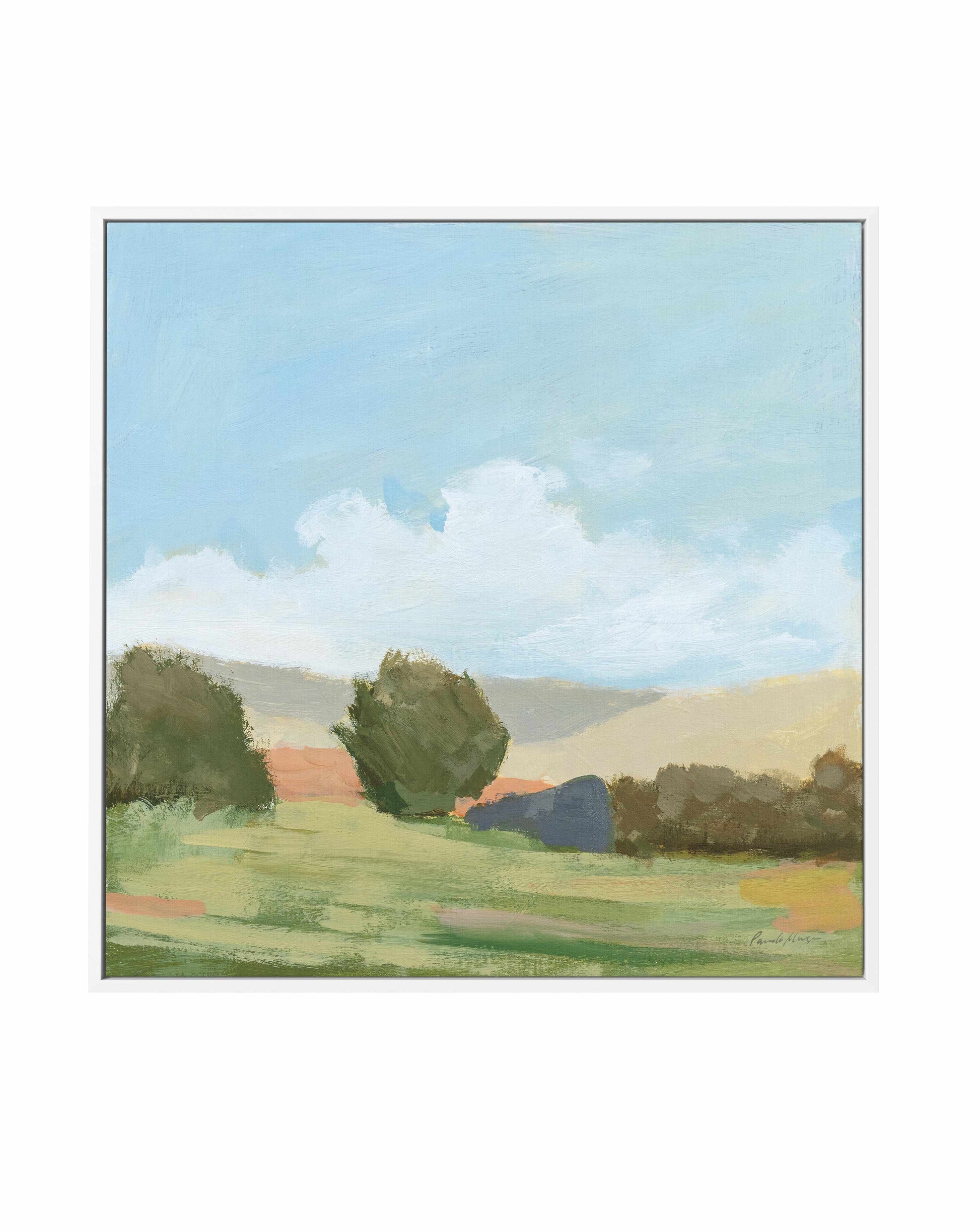 Early Spring | Framed Canvas Art Print from Olive et Oriel where you can shop wallpaper and artworks online