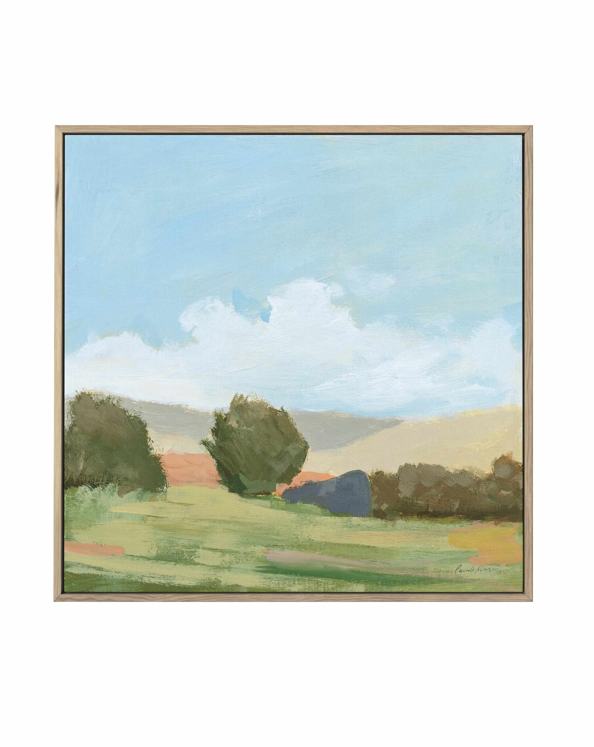 Early Spring | Framed Canvas Art Print from Olive et Oriel where you can shop wallpaper and artworks online