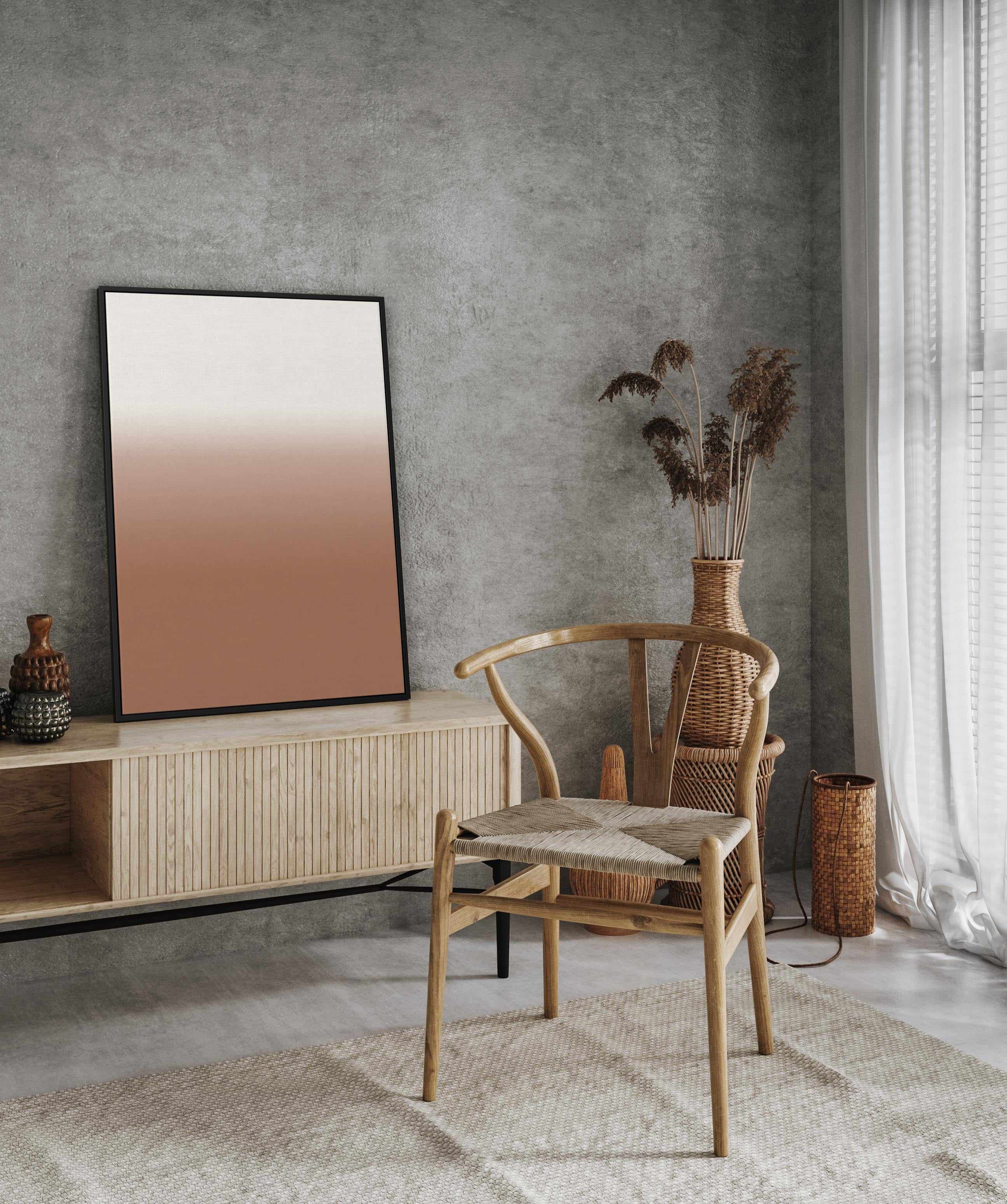 Earth - The Faded Collection | Framed Canvas Art Print from Olive et Oriel where you can shop wallpaper and artworks online