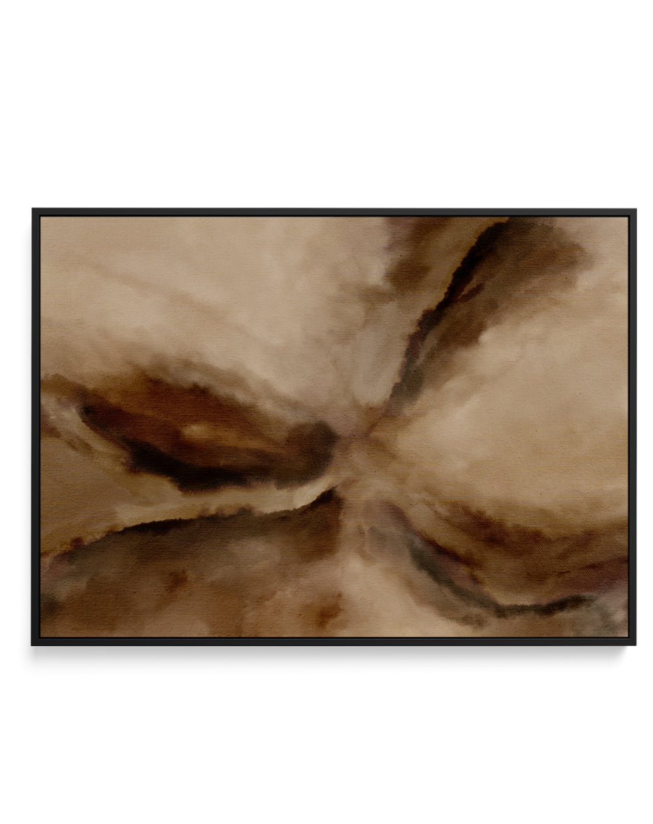 Earth Melody by Shatha Al Dafai | Framed Canvas Art Print
