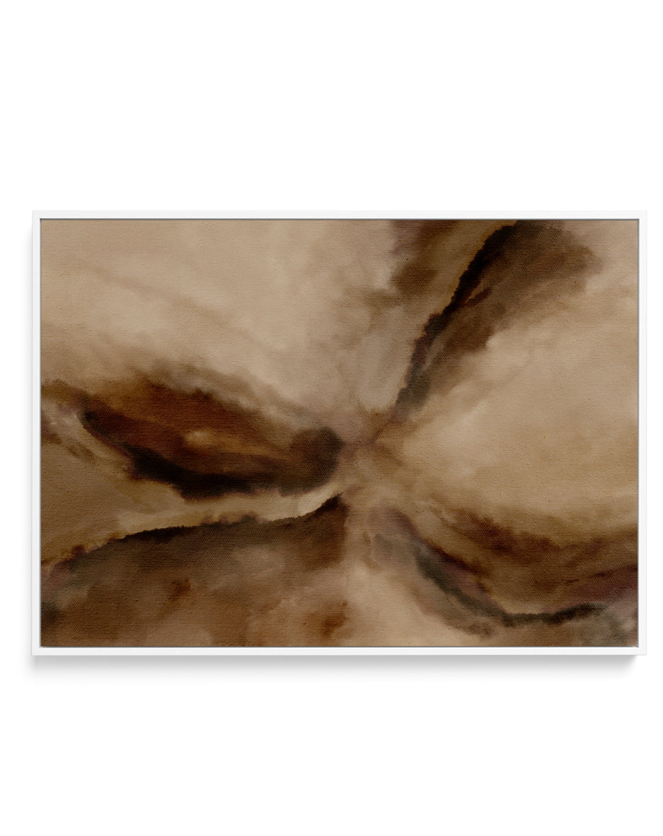 Earth Melody by Shatha Al Dafai | Framed Canvas Art Print