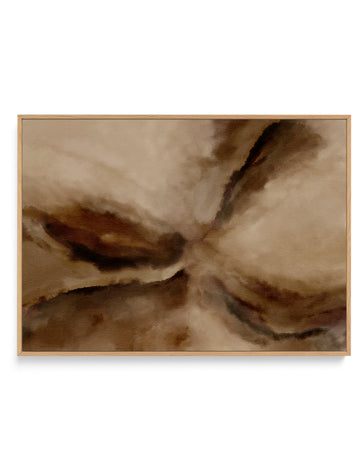 Earth Melody by Shatha Al Dafai | Framed Canvas Art Print