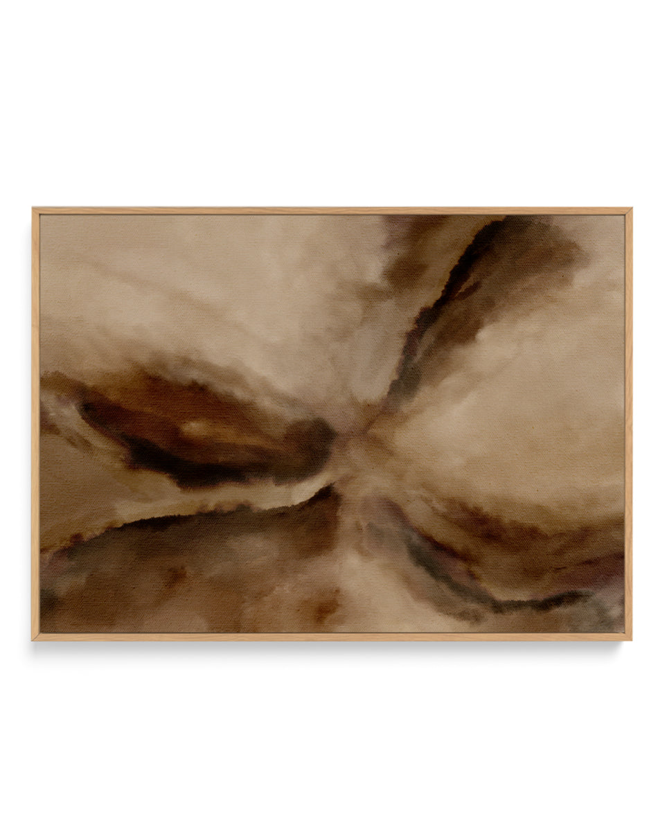 Earth Melody by Shatha Al Dafai | Framed Canvas Art Print