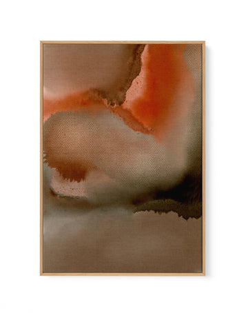 Earth Song 1 by Shatha Al Dafai | Framed Canvas Art Print