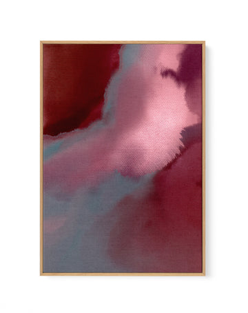 Earth Song 2 by Shatha Al Dafai | Framed Canvas Art Print