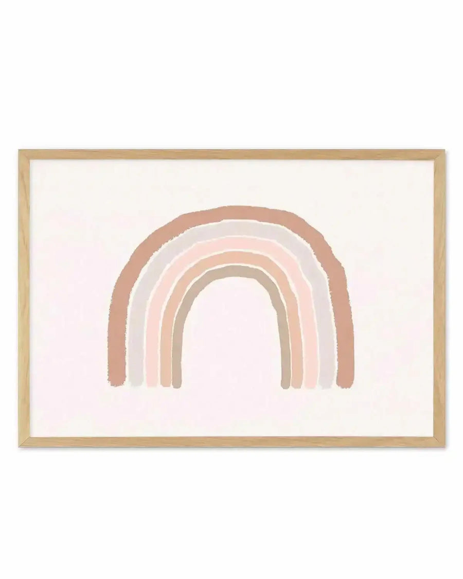 Earth's Rainbow LS Art Print from Olive et Oriel where you can shop wallpaper and artworks online