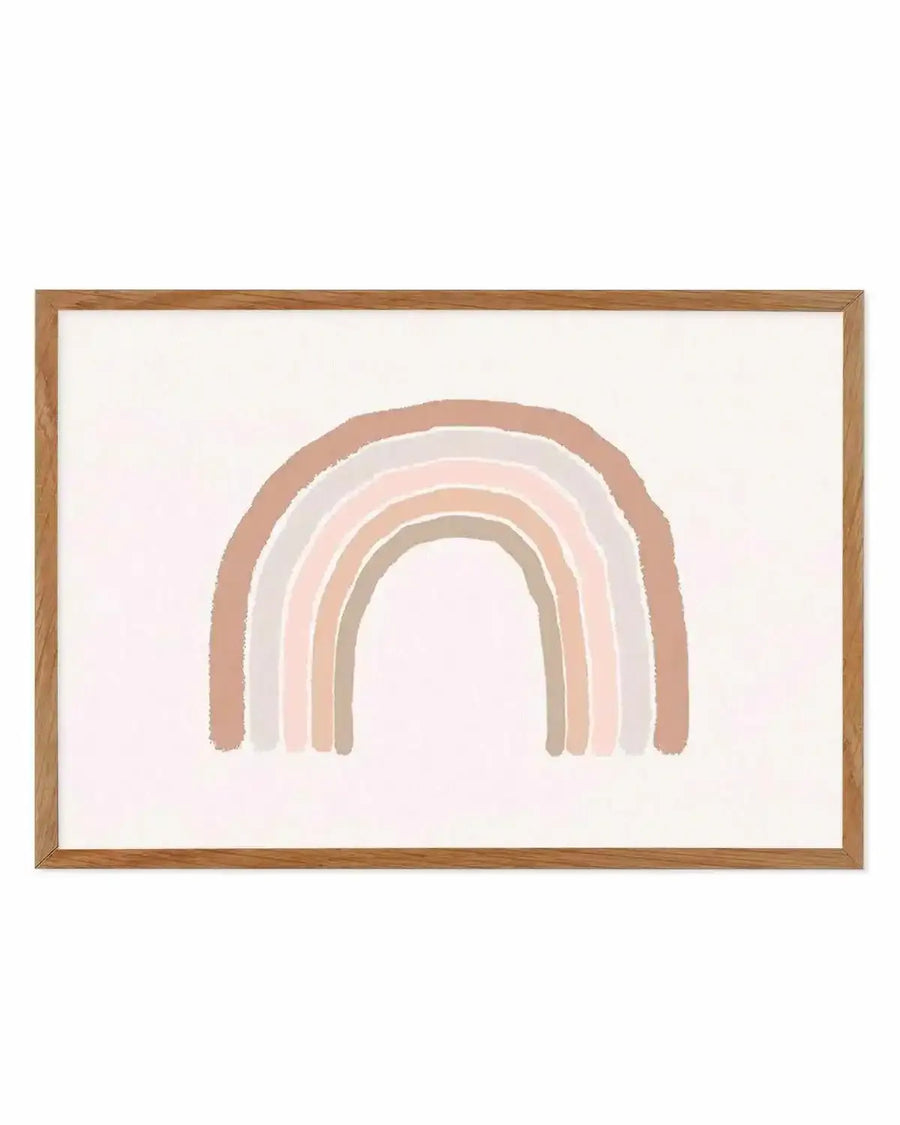 Earth's Rainbow LS Art Print from Olive et Oriel where you can shop wallpaper and artworks online