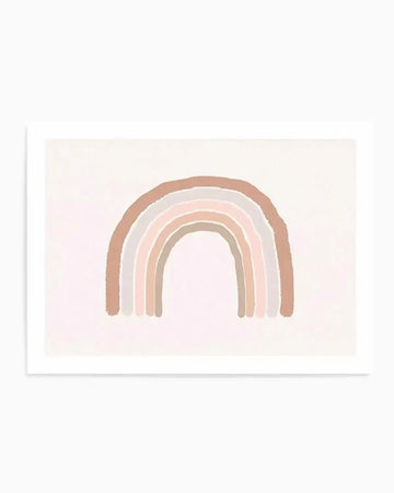 Earth's Rainbow LS Art Print from Olive et Oriel where you can shop wallpaper and artworks online