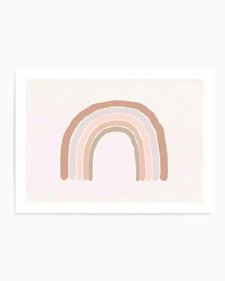 Earth's Rainbow LS Art Print from Olive et Oriel where you can shop wallpaper and artworks online