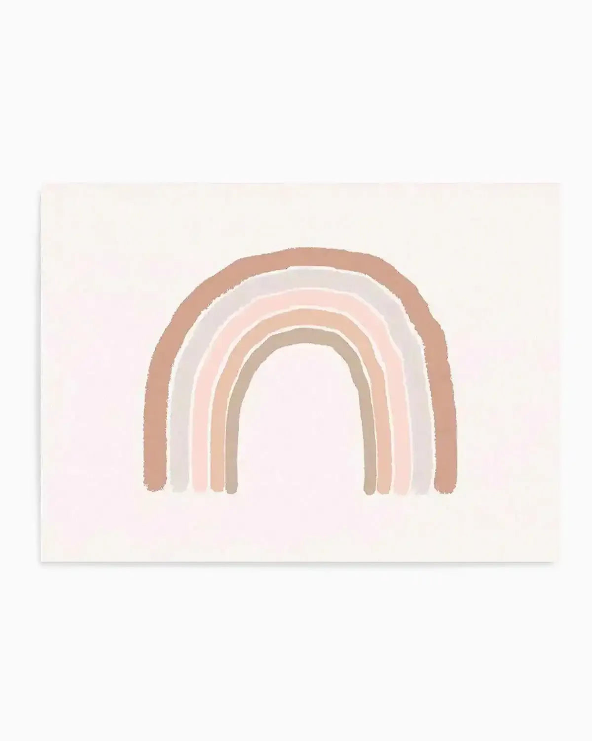 Earth's Rainbow LS Art Print from Olive et Oriel where you can shop wallpaper and artworks online