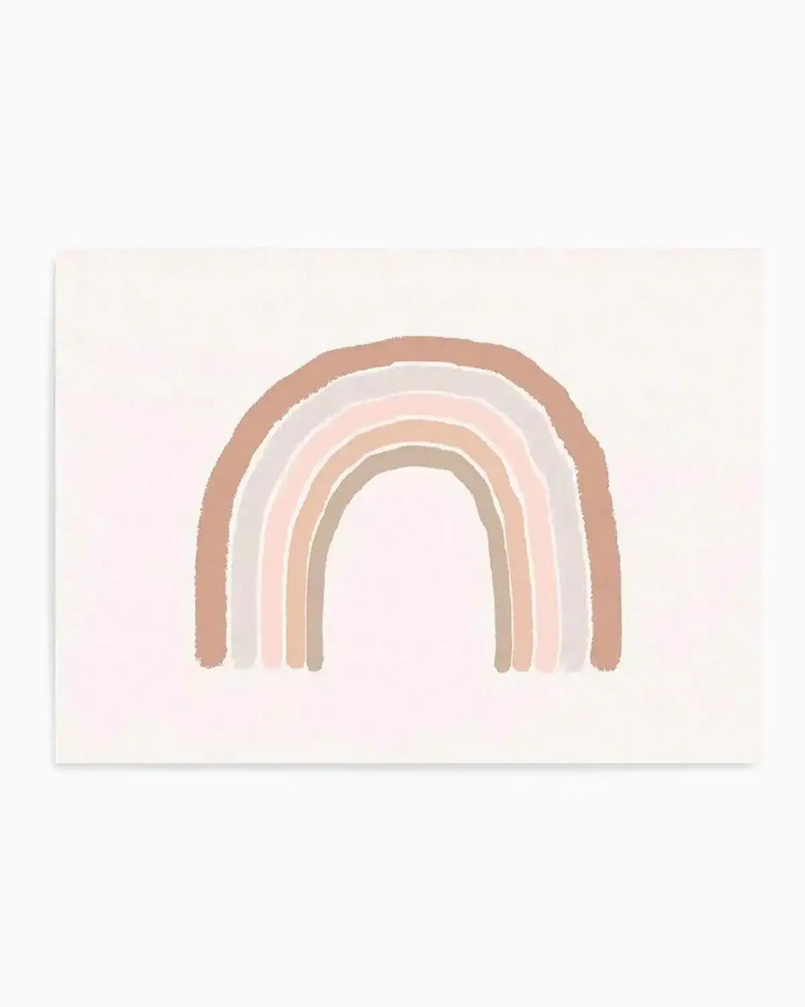 Earth's Rainbow LS Art Print from Olive et Oriel where you can shop wallpaper and artworks online