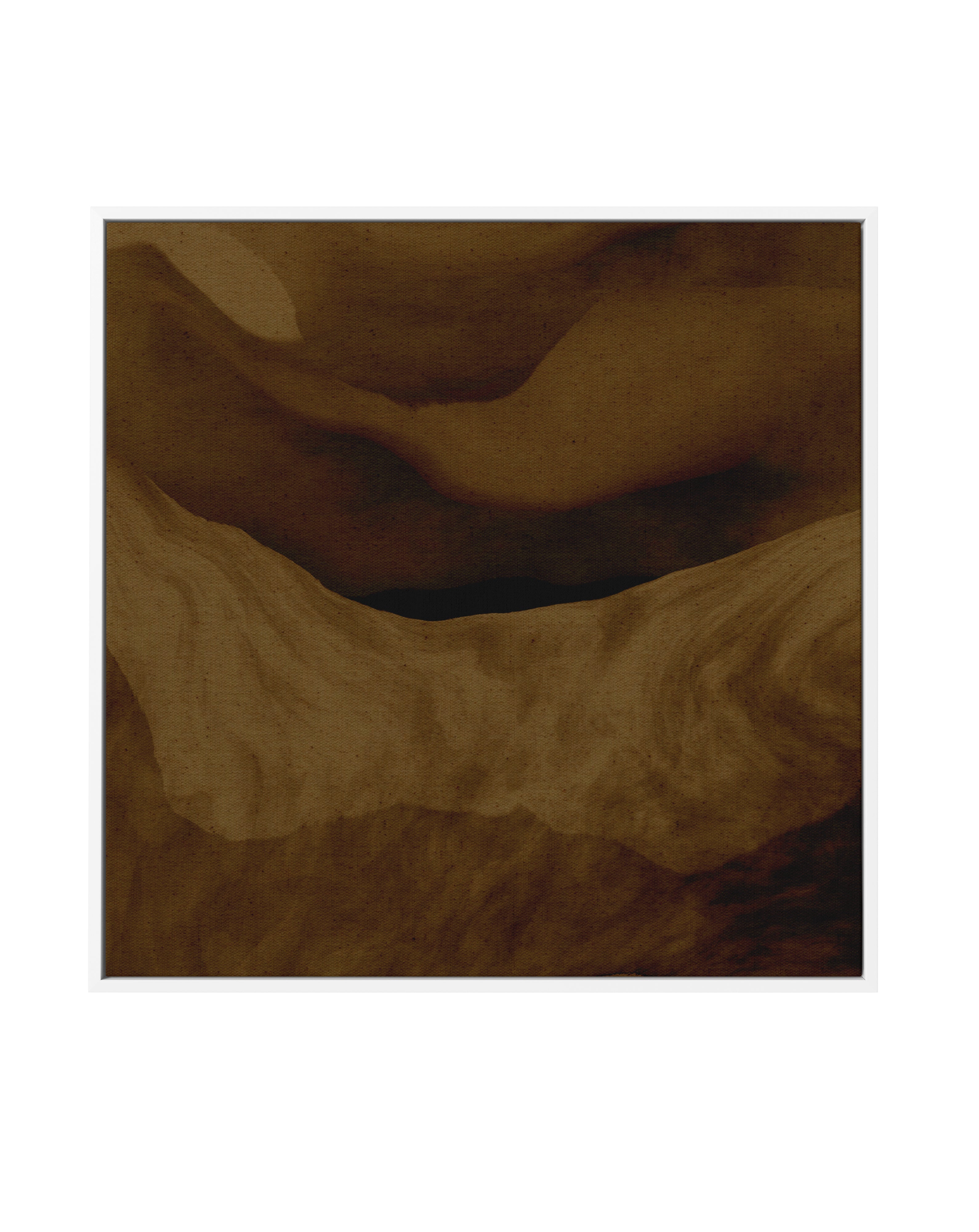 Earthbound 1 by Shatha Al Dafai | Framed Canvas Art Print