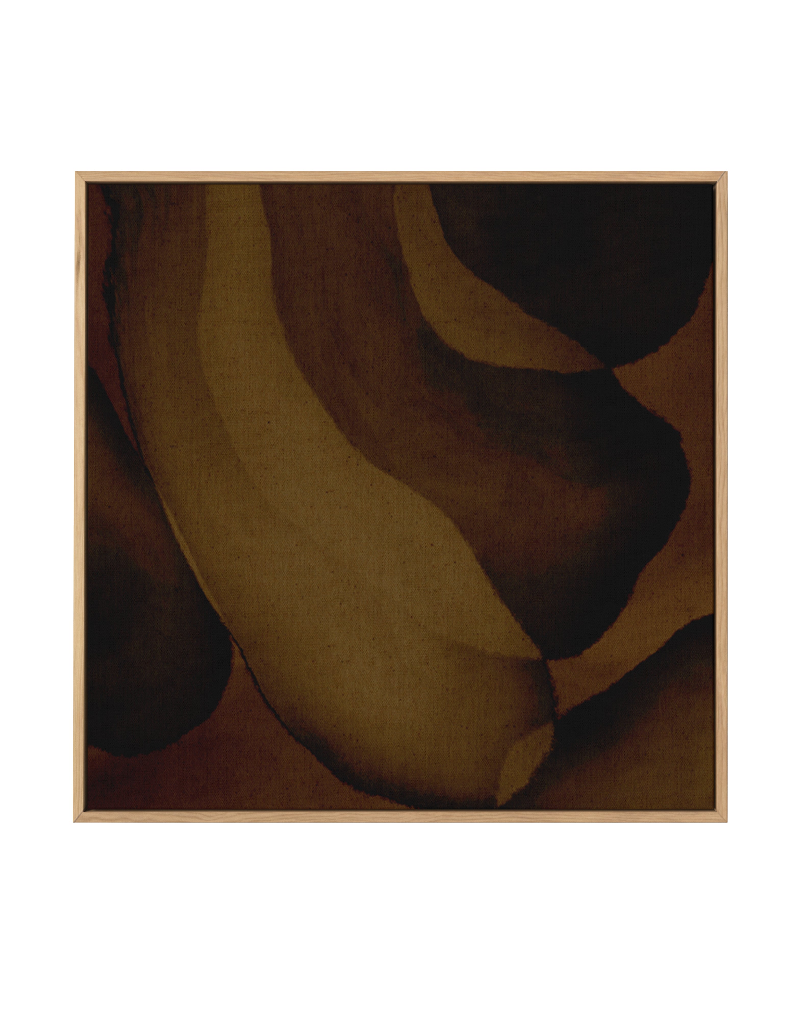 Earthbound 2 by Shatha Al Dafai | Framed Canvas Art Print
