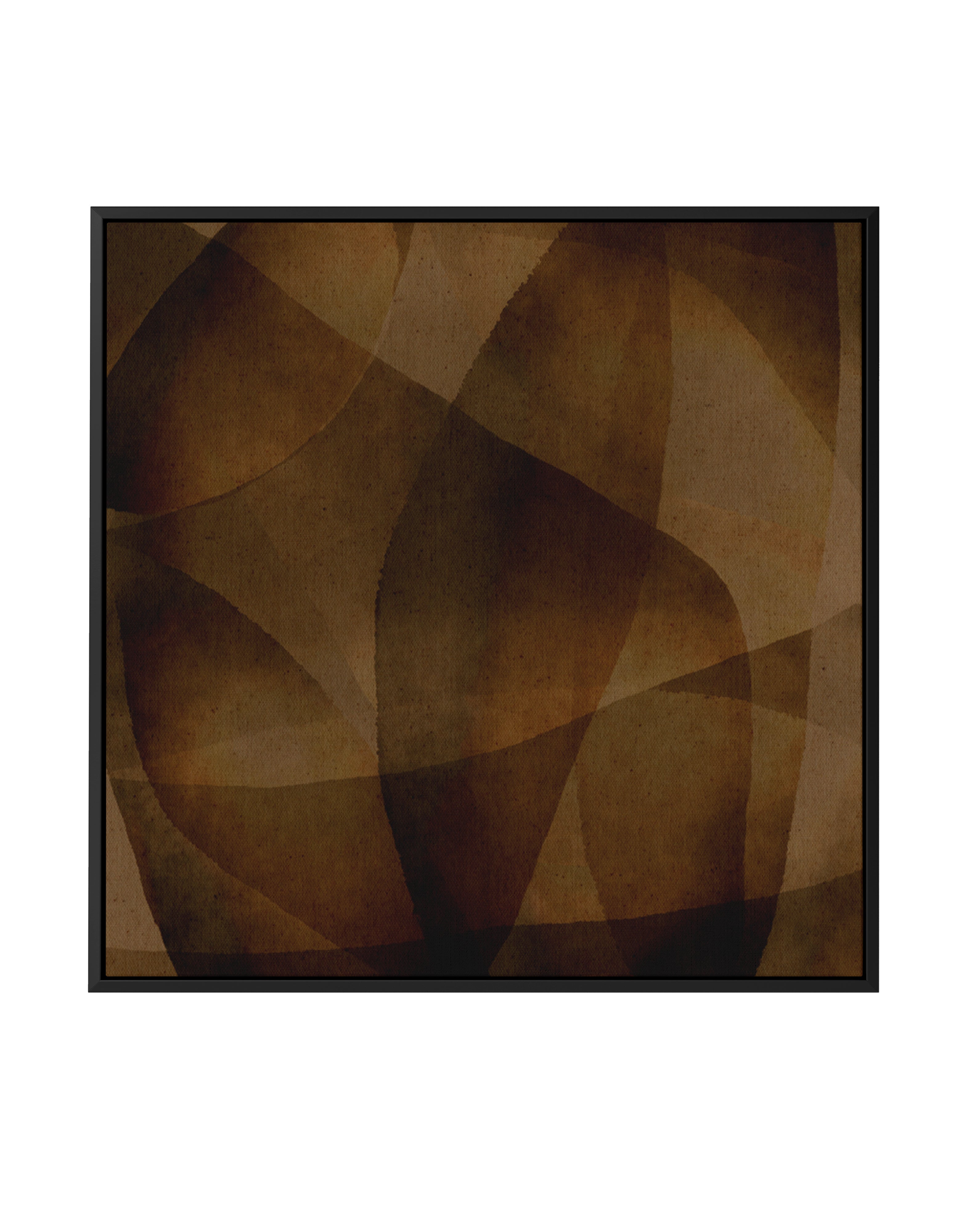 Earthbound 3 by Shatha Al Dafai | Framed Canvas Art Print