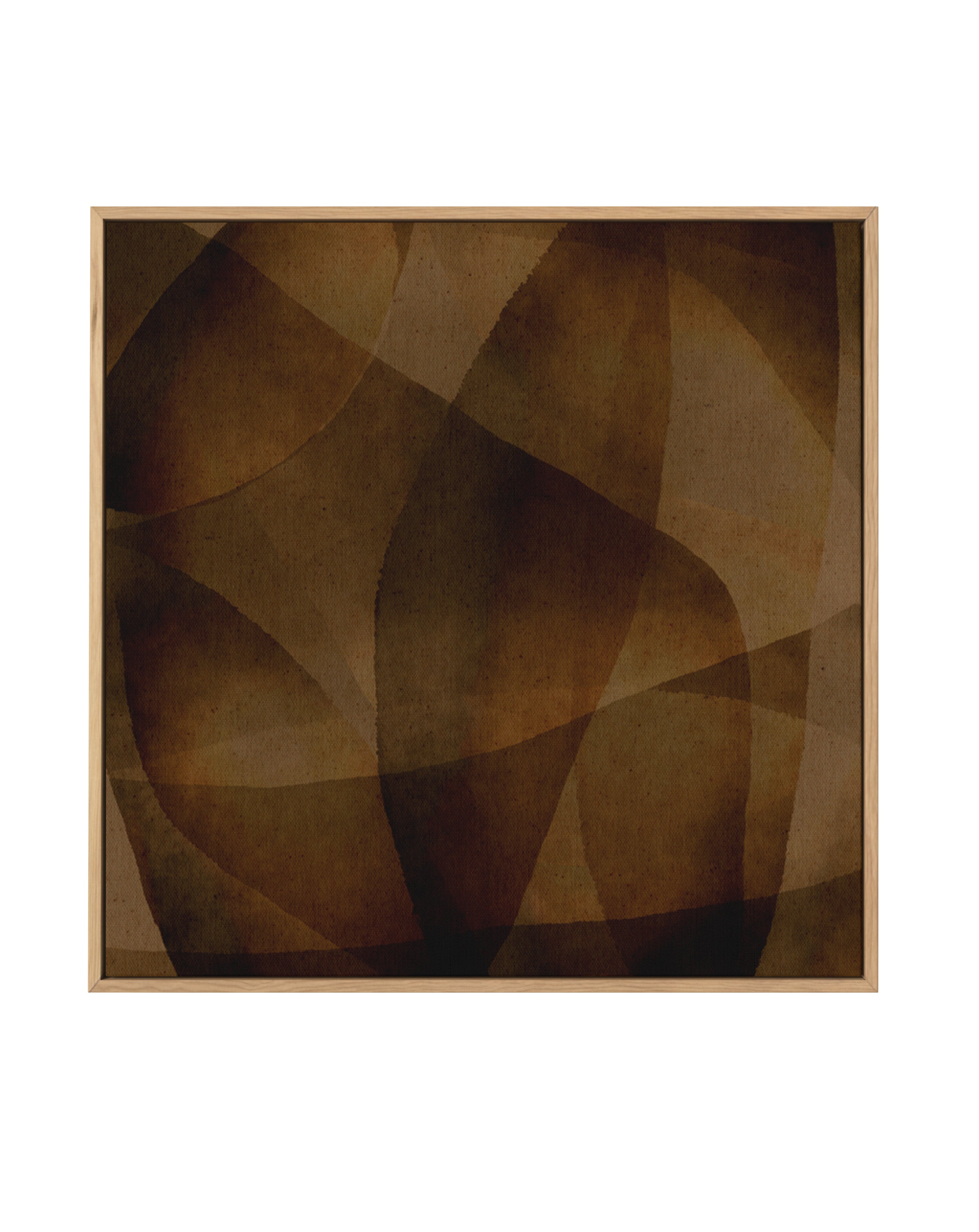 Earthbound 3 by Shatha Al Dafai | Framed Canvas Art Print